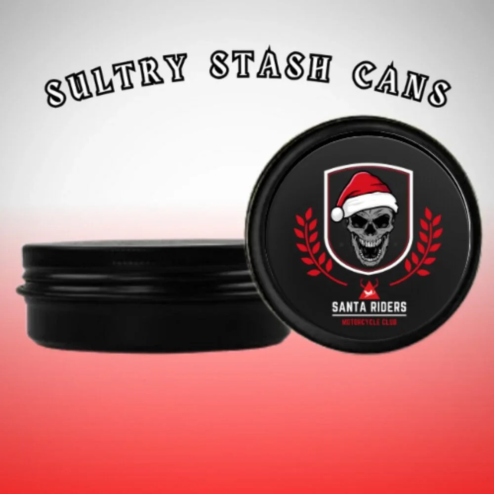 SANTA RIDERS STASH CAN
